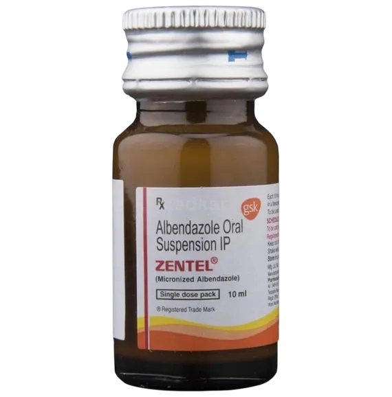 zentel oral suspension 10 ml